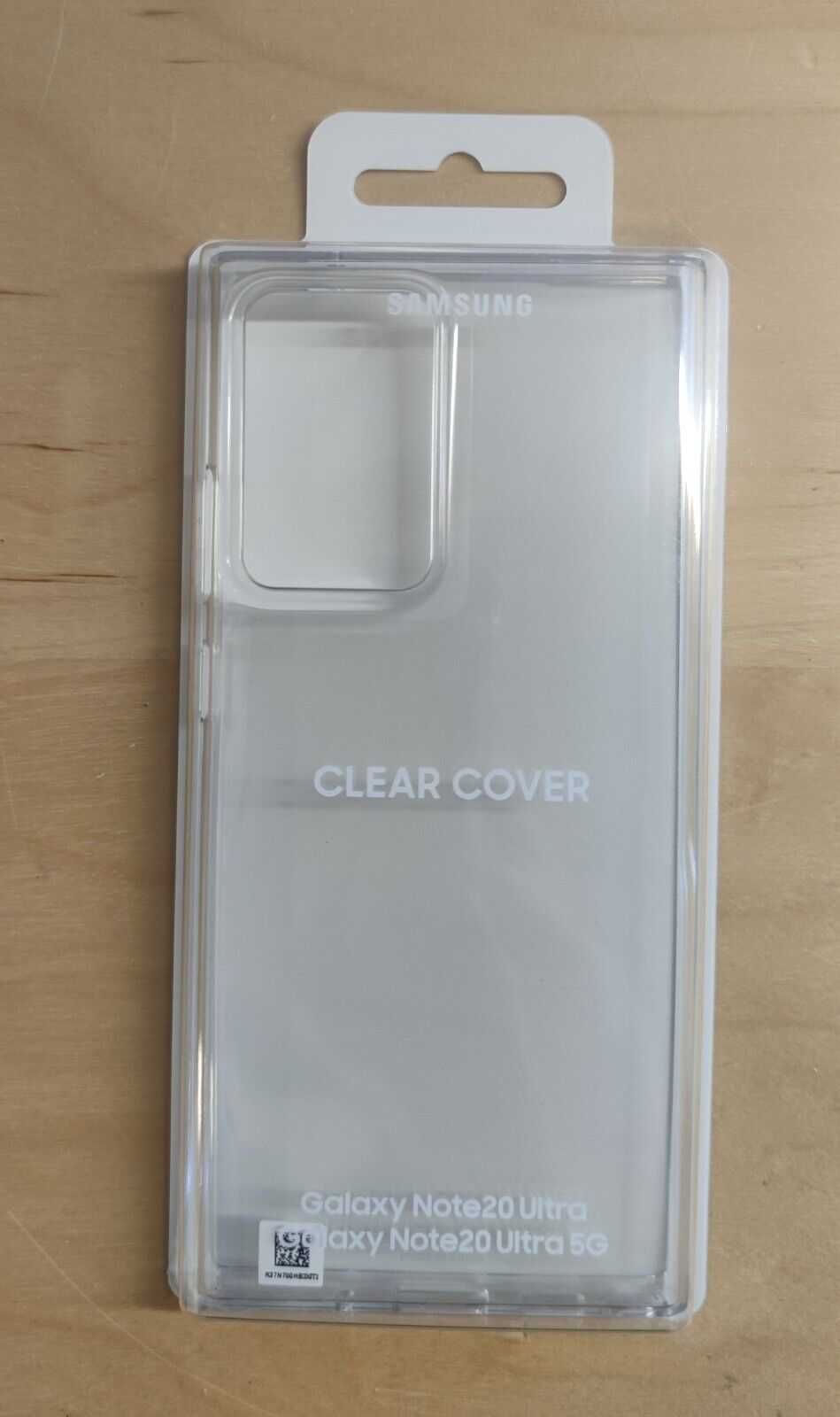 Оригинальный чехол Samsung Note 20 (Ultra) Clear Cover