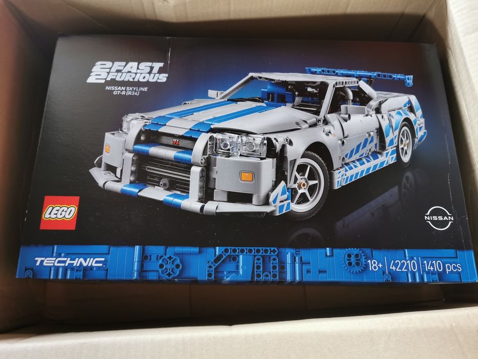 LEGO technic Nissan Skyline GT-R R34 okazja szybcy i wściekli 42210