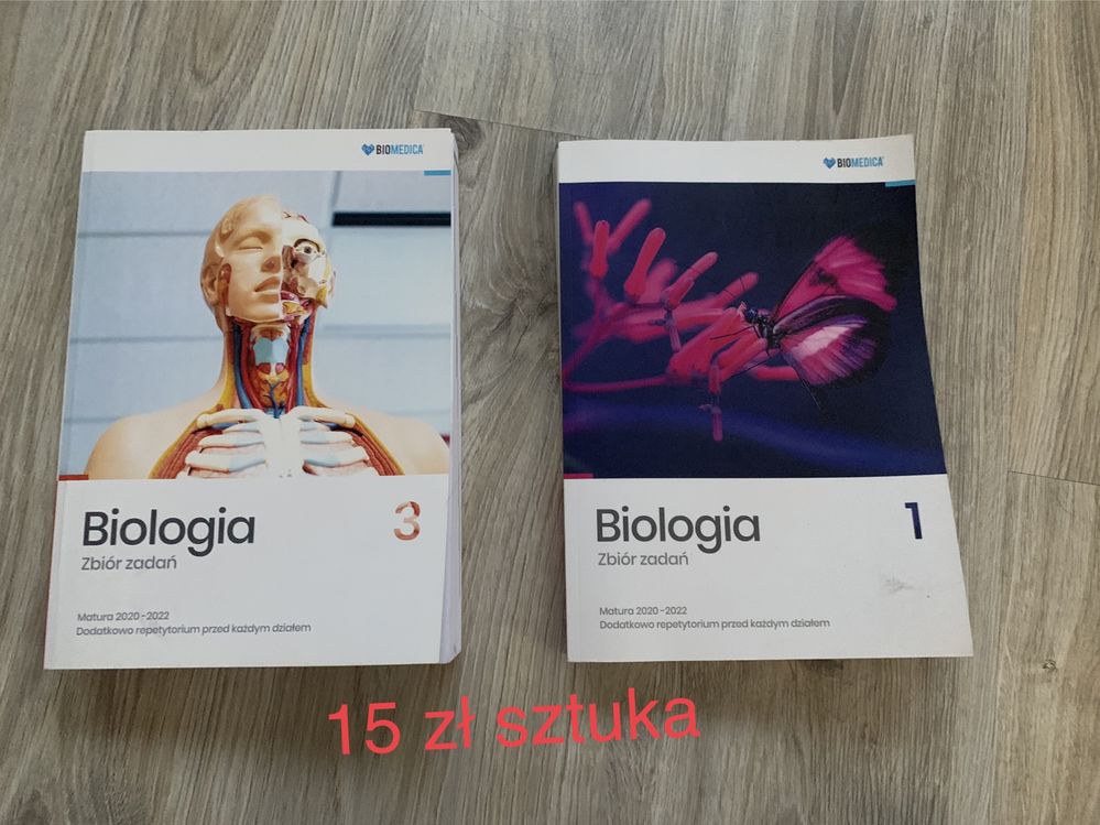 zestawy maturalne biomedica 1 i 3