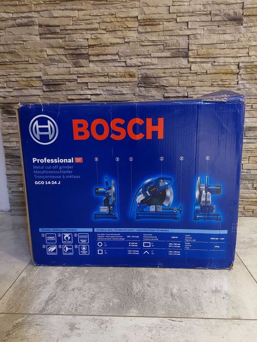 Ukośnica Bosch, przecinarka do metalu, nowa piła do cięcia