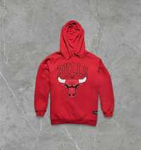 Bluza Chicago Bulls NBA Oversize czerwona Męska L