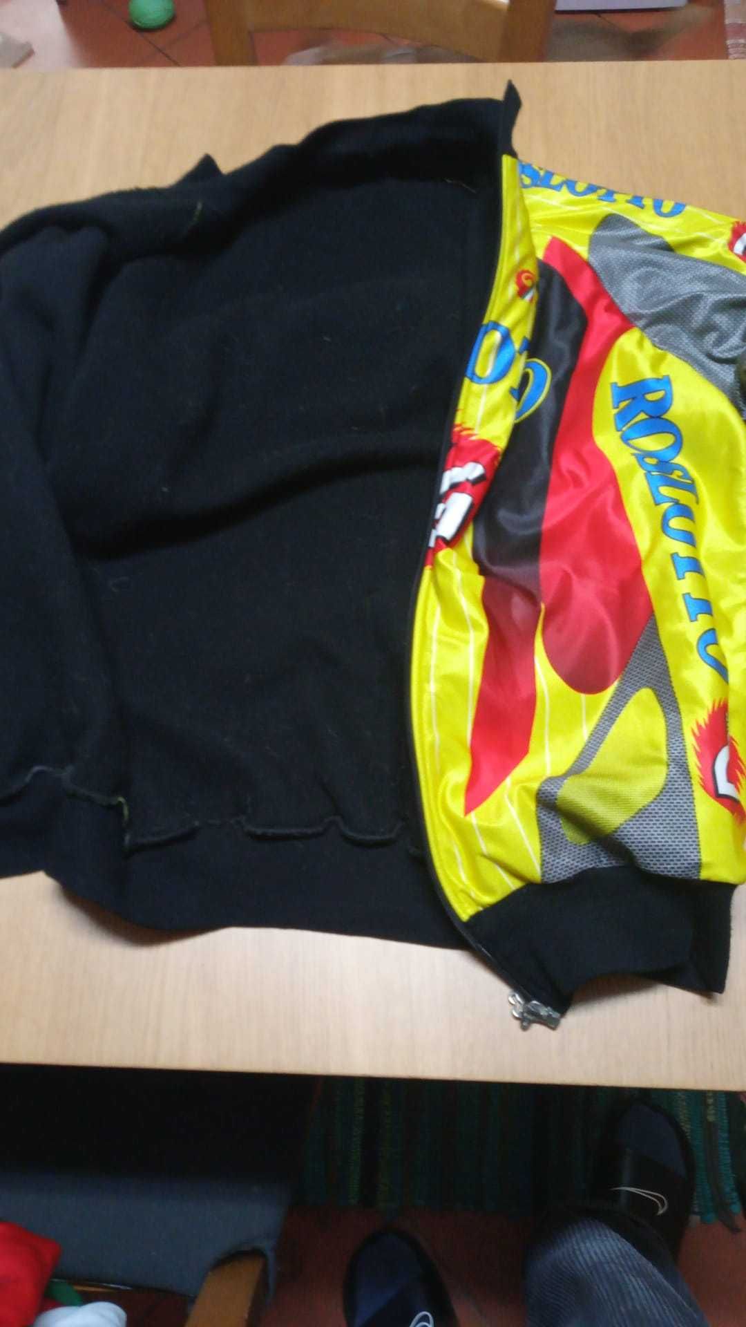 Casaco Ciclismo marca Roslotto - Bianchi