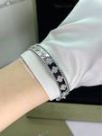 Золотой Браслет в стиле VanCleef с бриллиантами