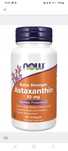 NOW Foods Astaxanthin 10mg 60kap