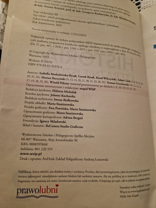 Podręcznik Historia i teraźniejszość 2