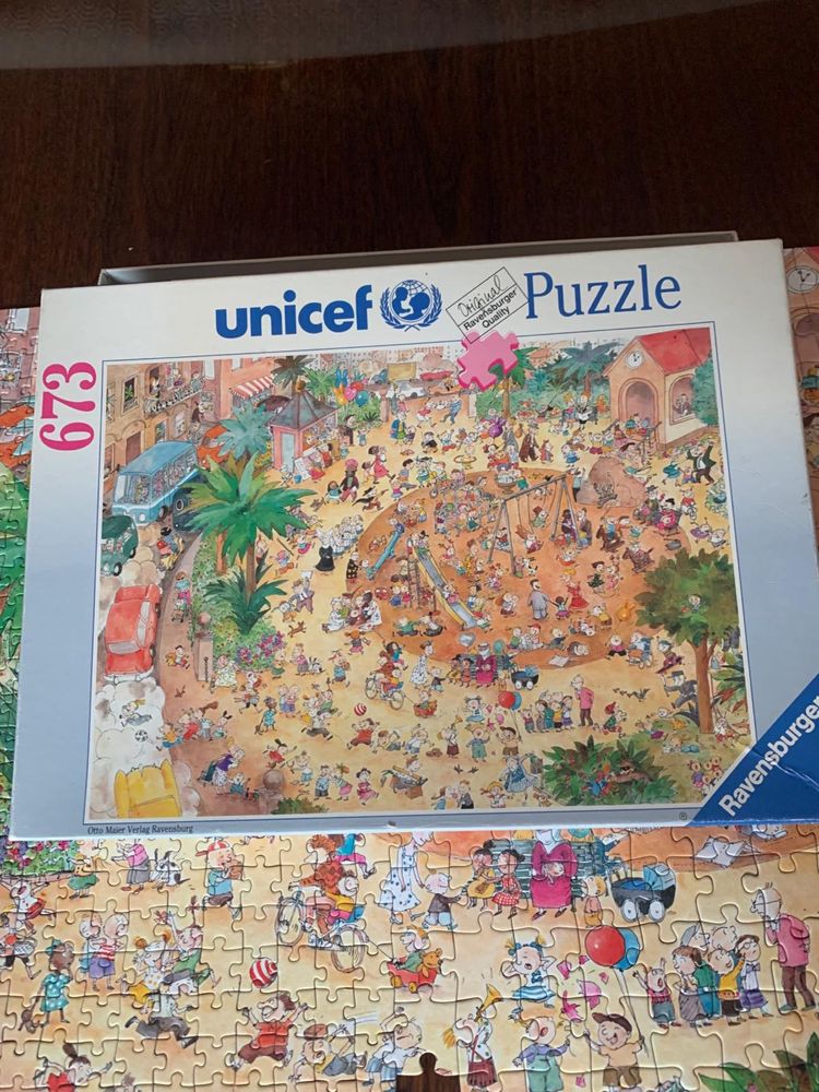 Puzzle unicef (4 tamanhos de peças)