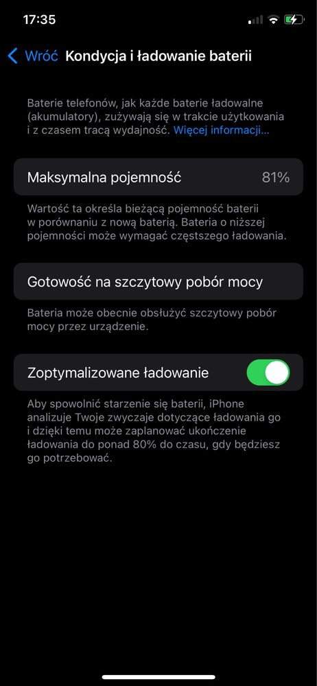 Sprzedam Iphone XS złoty