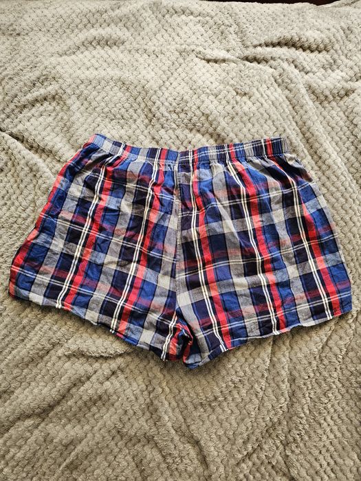 Bokserki męskie L/ XL luźne 35cm Reserved w kratkę