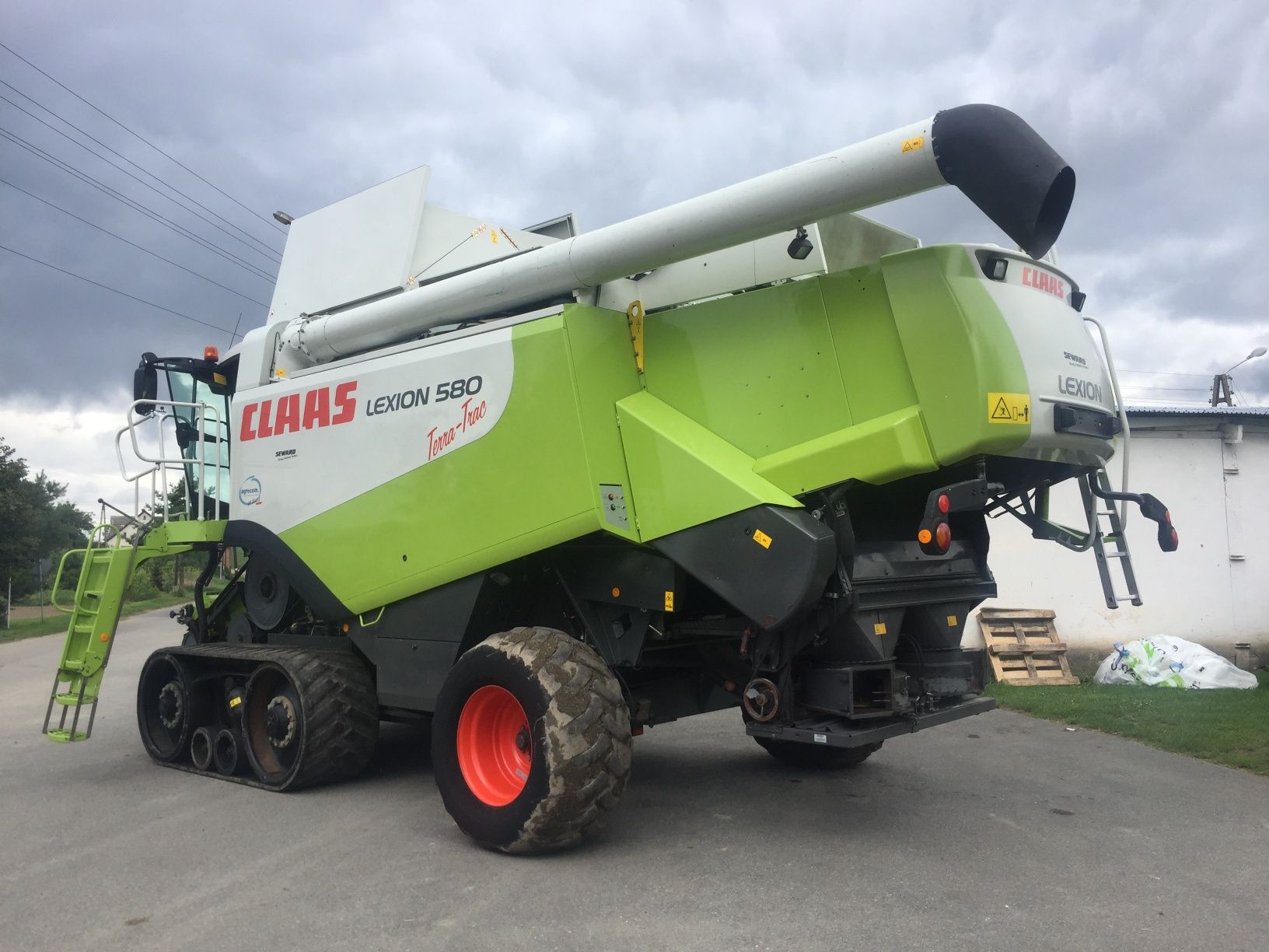 Claas lexion 580