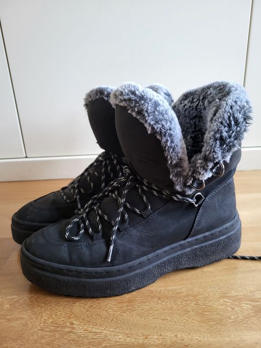 Botas de Neve com Pêlo - Oysho