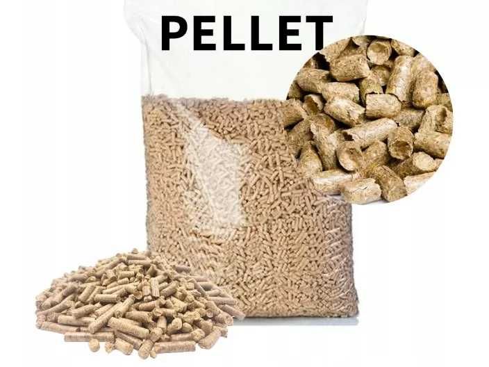 Pellet pelet sosnowy czysty najwyższa jakość 6mm worek 15kg opał