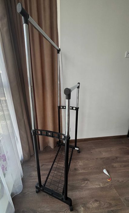 Вішалка для одягу пересувна GUDME подвійна б/в