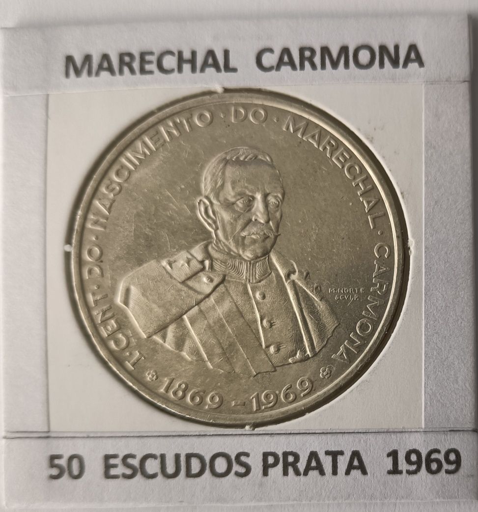 5 Moedas Comemorativas Portuguesas de 50 Escudos « Prata »