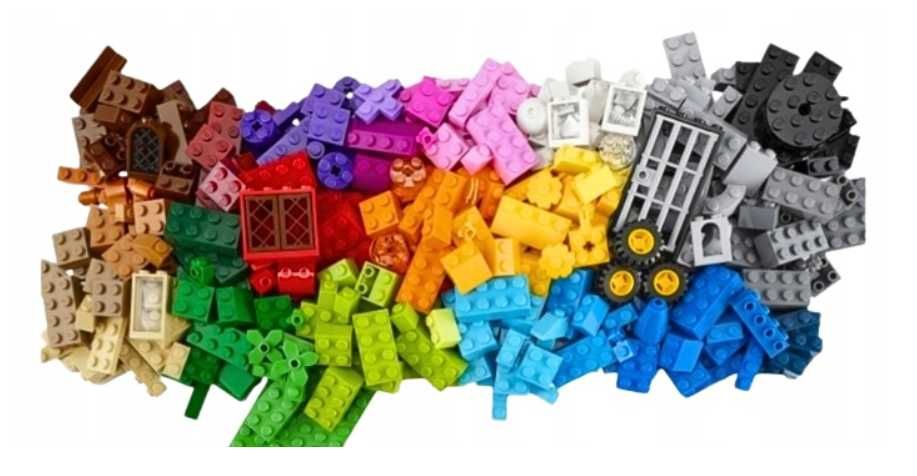 OKAZJA! Lego KLOCKI Zestaw KREATYWNE 790 elem w PUDEŁKU na Prezent !!