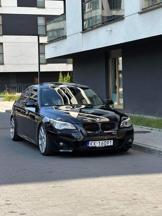 BMW E60 M-Pakiet VIN 1 właściciel Igła! CARBONSCHWARZ