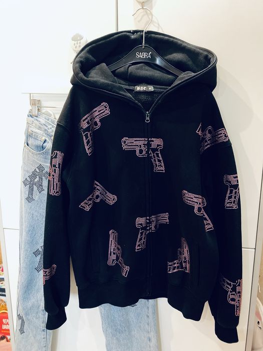 Толстовка кофта BAE з пістолетами і капюшоном