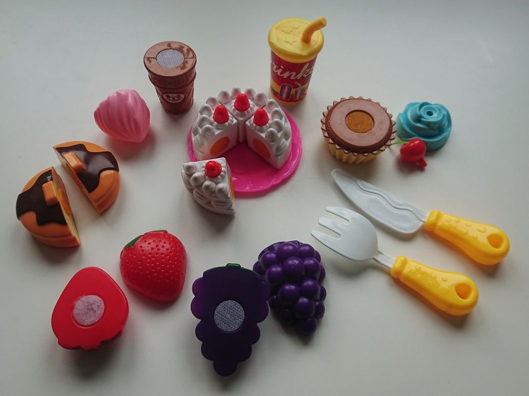 Детский набор "Продукты на липучках"  сладости