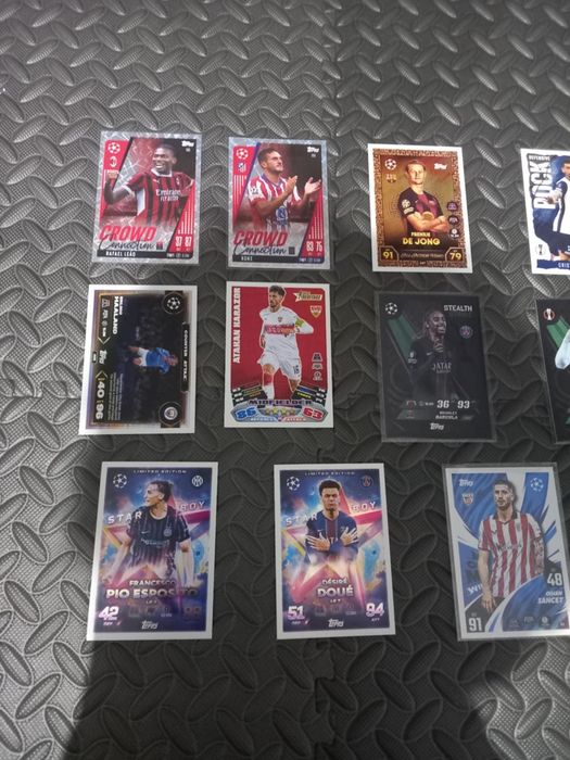 Karty piłkarskie match attax
