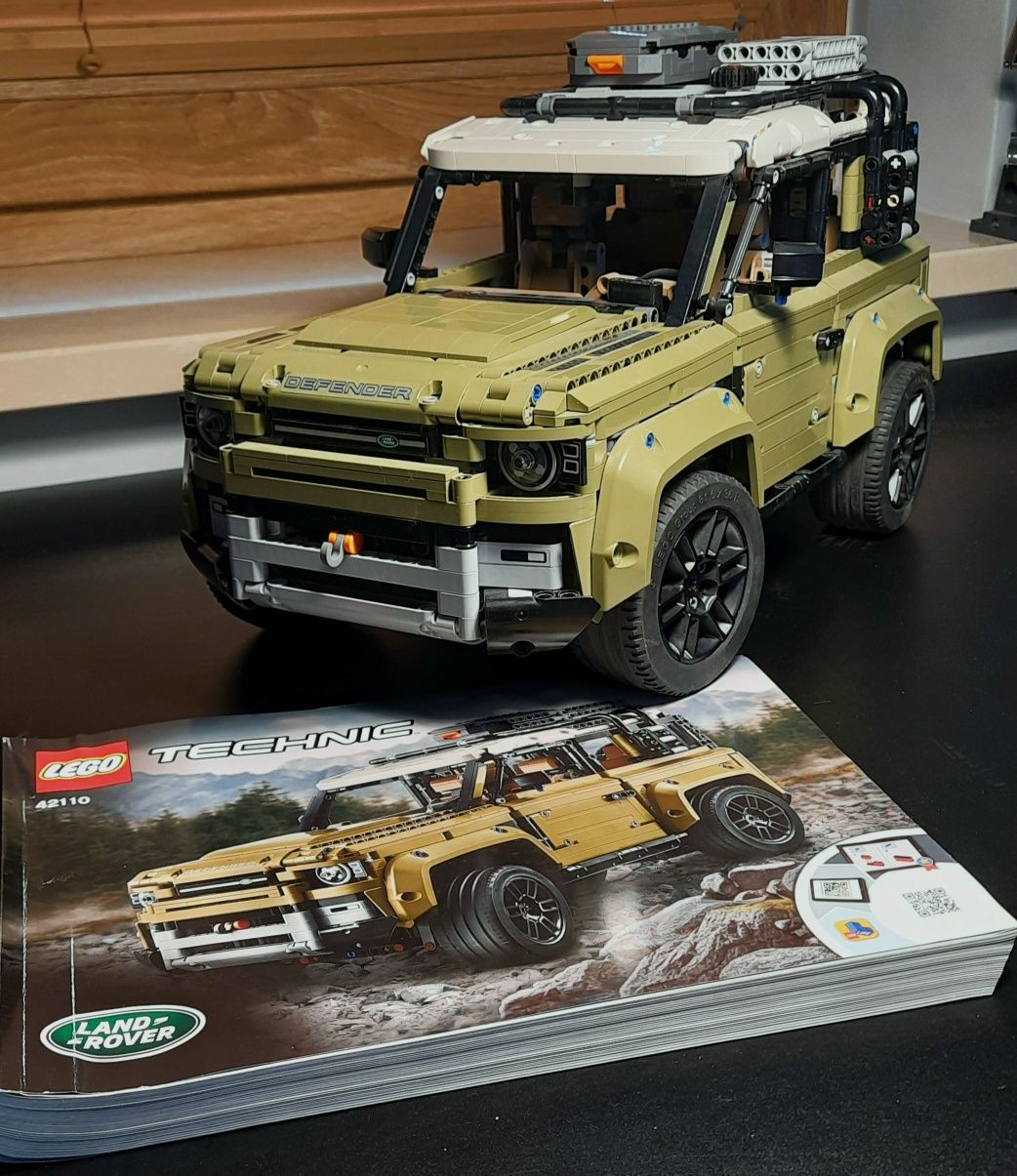 Lego 42110 technic land rover defender kompletny zestaw z instrukcją