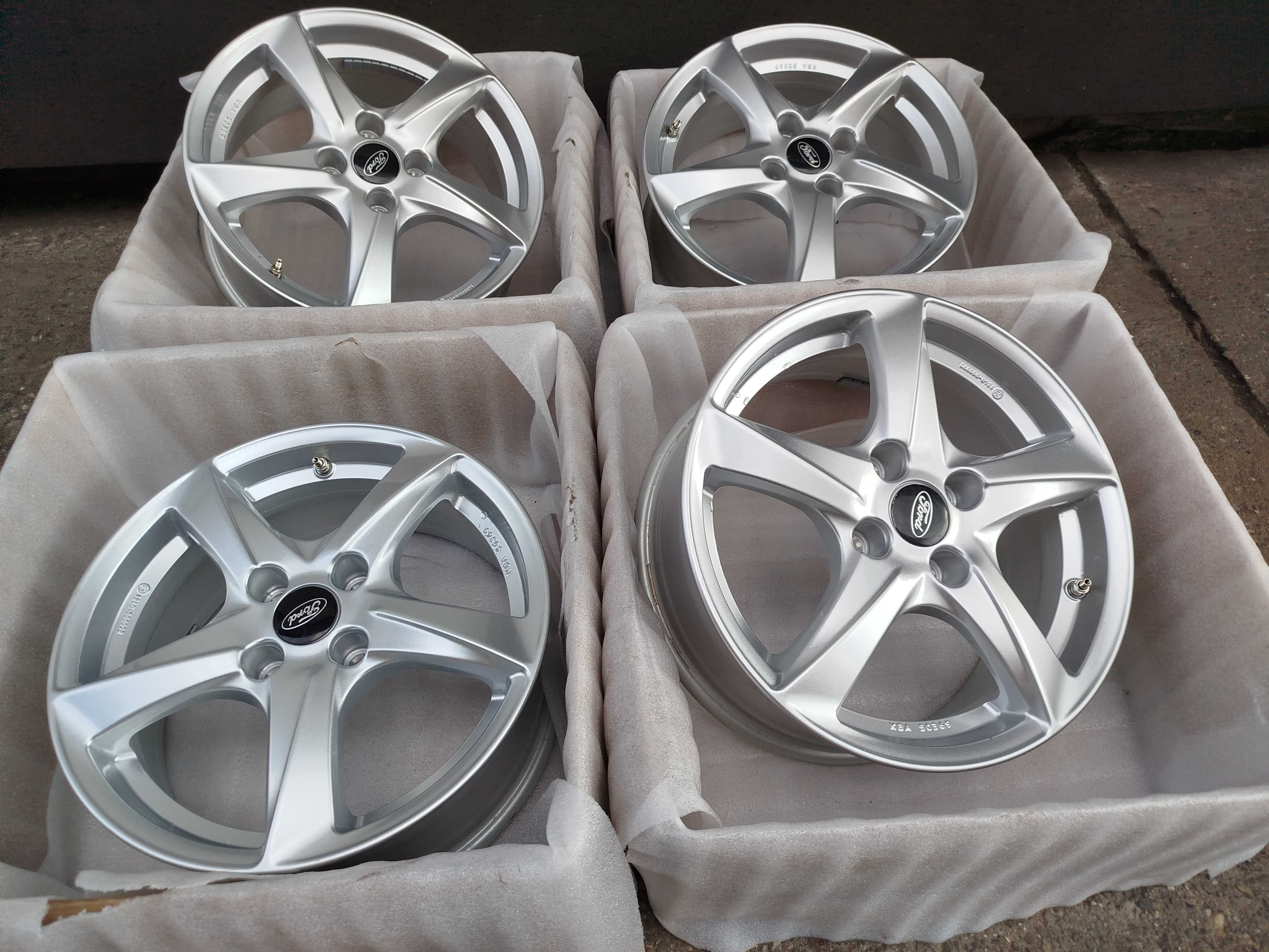 A76#Alufelgi DEMO 16" et38 4x108 Ford Fiesta 7 8 MK7 MK8 Ka B-Max