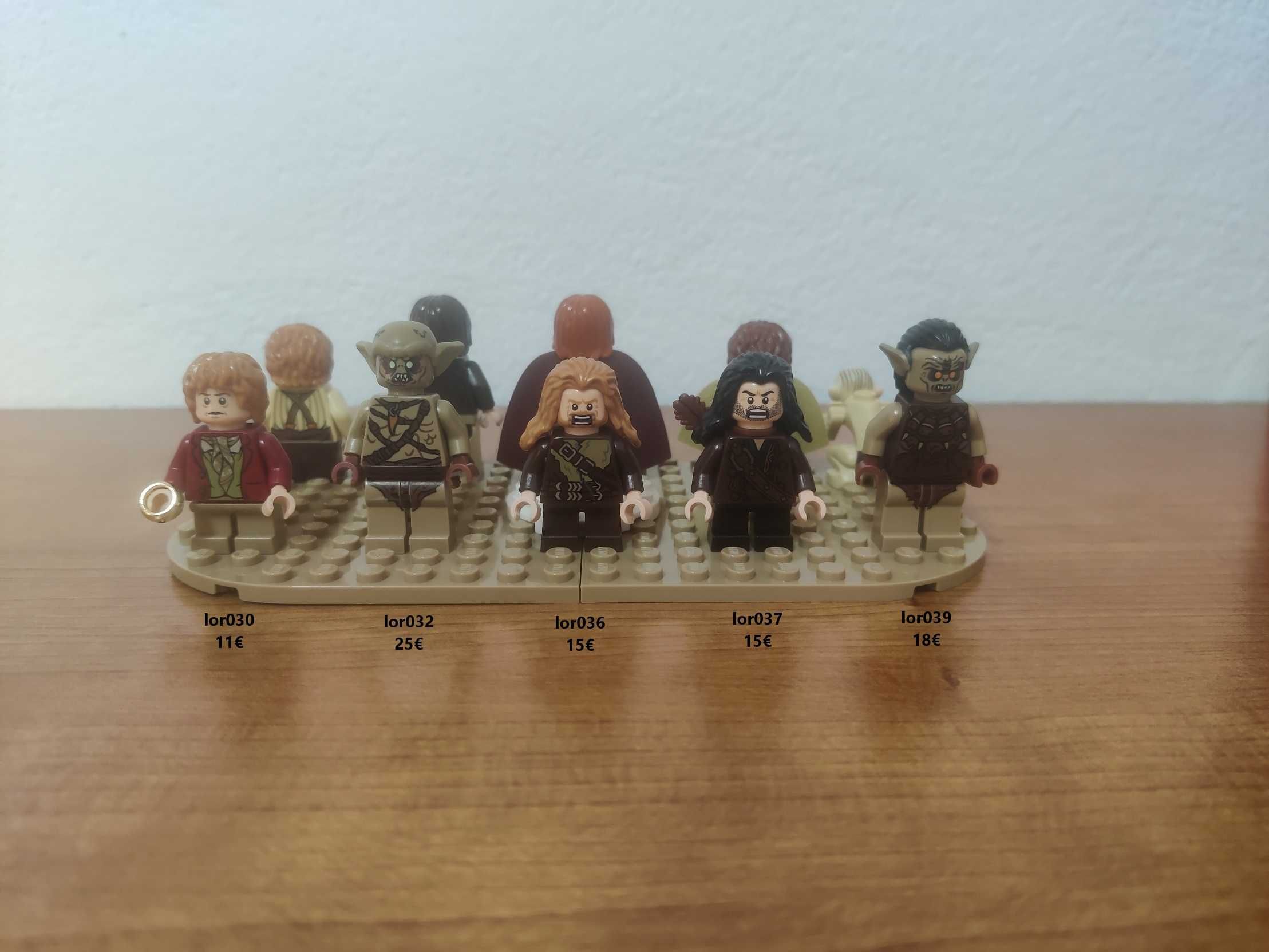 Vendo Lote Minifiguras Lego The Hobbit and The Lord of the Rings