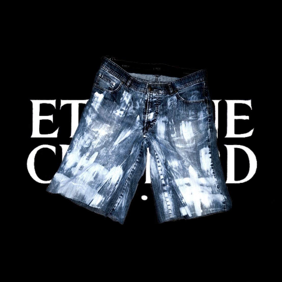 Шорты опиум opium erd Balenciaga Rick playboi archive sk8 y2k порванны