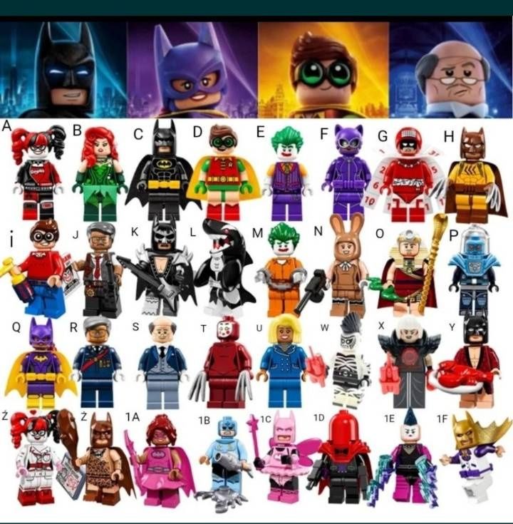 Klocki figurki Avengers DC superbohater awengers kompatybilne z Lego