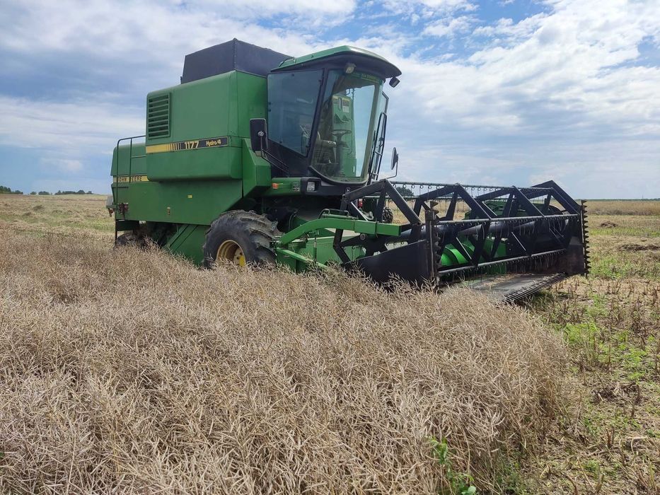 kombajn zbożowy john deere 1177 hydro 4 z sieczkarnią