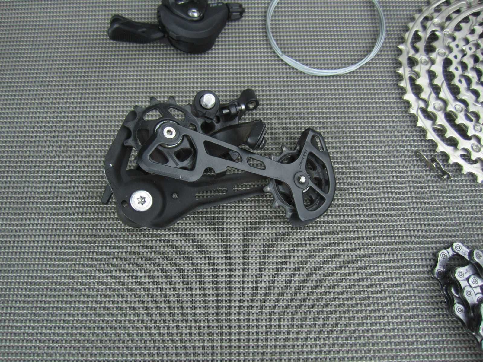 Napęd 1x12 Shimano Deore manetka kaseta przerzutka 12s grupa mtb