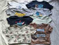 Zestaw koszulek t-shirty w rozmiarze 134
