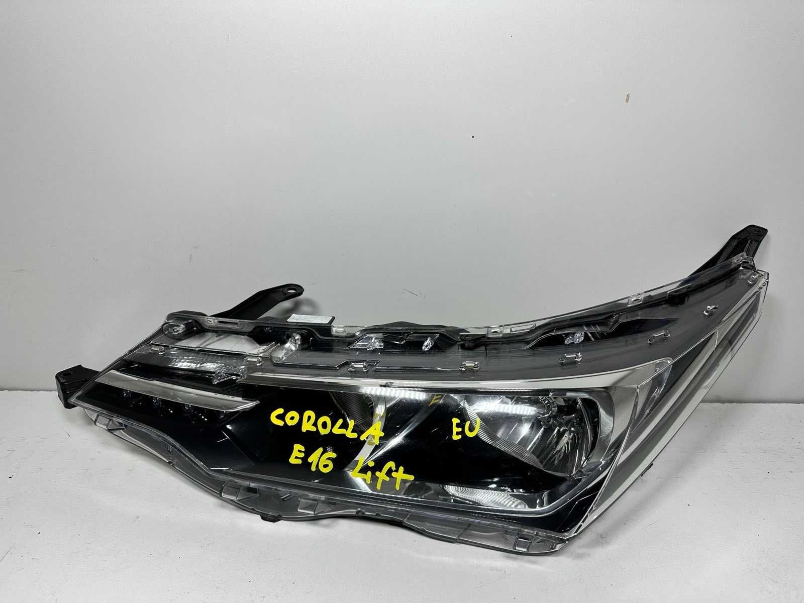 Toyota Corolla e16 lampa lewa przód lewy Led