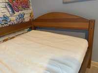 Drewniane łóżko dziecięce/młodzieżowe, super jakość,  180x80