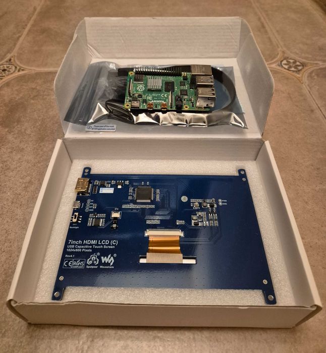 Комплект Raspberry Pi4 4Gb, SD card 32GB, дисплей, HDMI, блок живлення