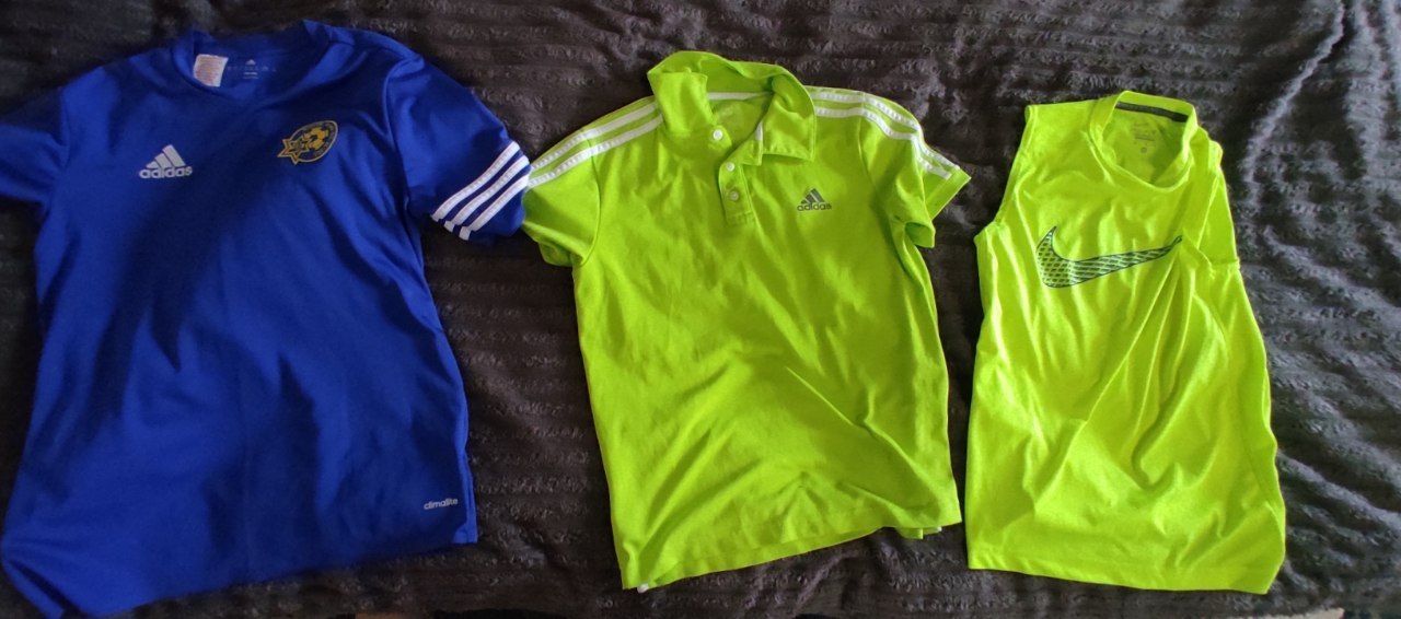 lot adidas tee nike