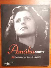 Livro "Amália Sempre" 29 retratos de Amália Rodrigues