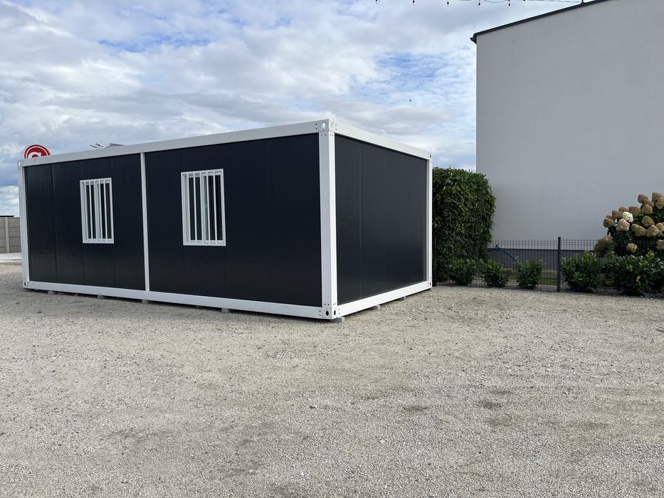 Kontener Biurowy Socjalny Magazynowy Budowlany 8x4m 6x3m