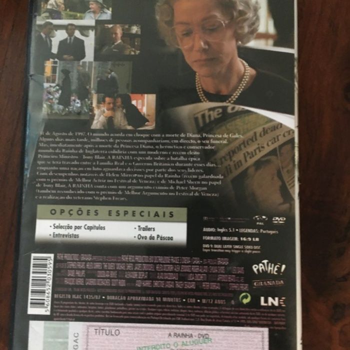 Filme DVD A Rainha