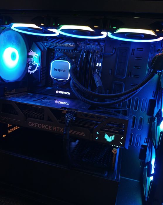 PC polroczny Ryzen 9 9950x3d RTX 5080 Asus Tuf 2 TB SSD 32GB DDR5