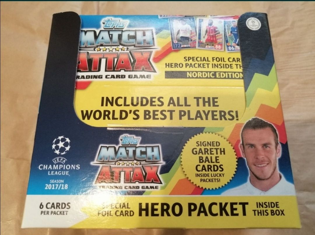 Topps Match Attax Box 2017-18