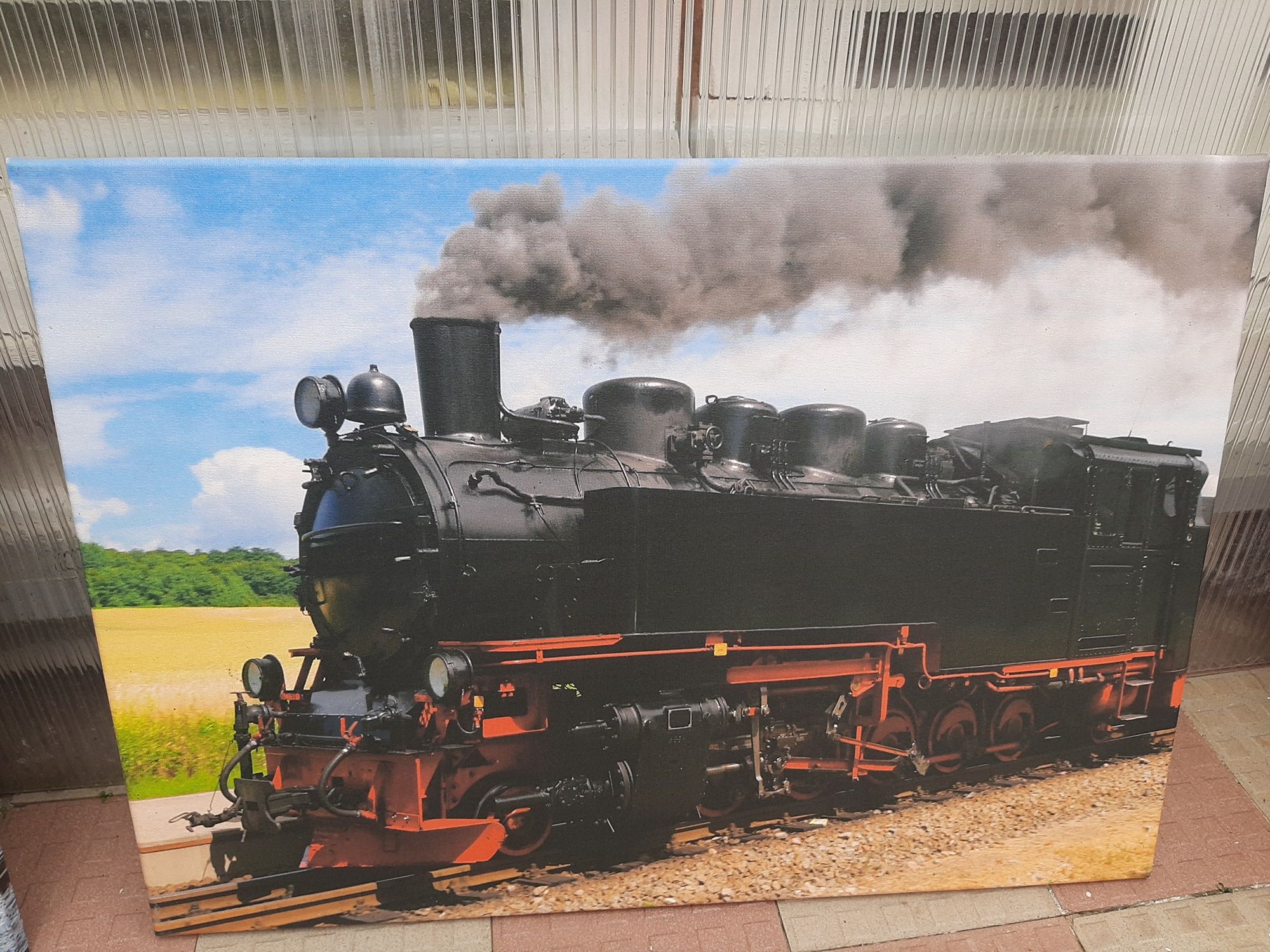 Fotografia em tela,