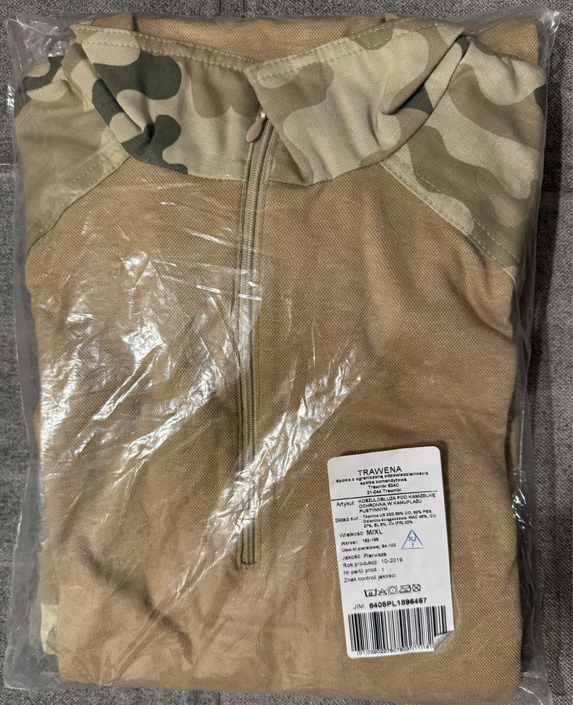 Koszulobluza pod kamizelkę CombatShirt w kamuflażu pustynym M/XL