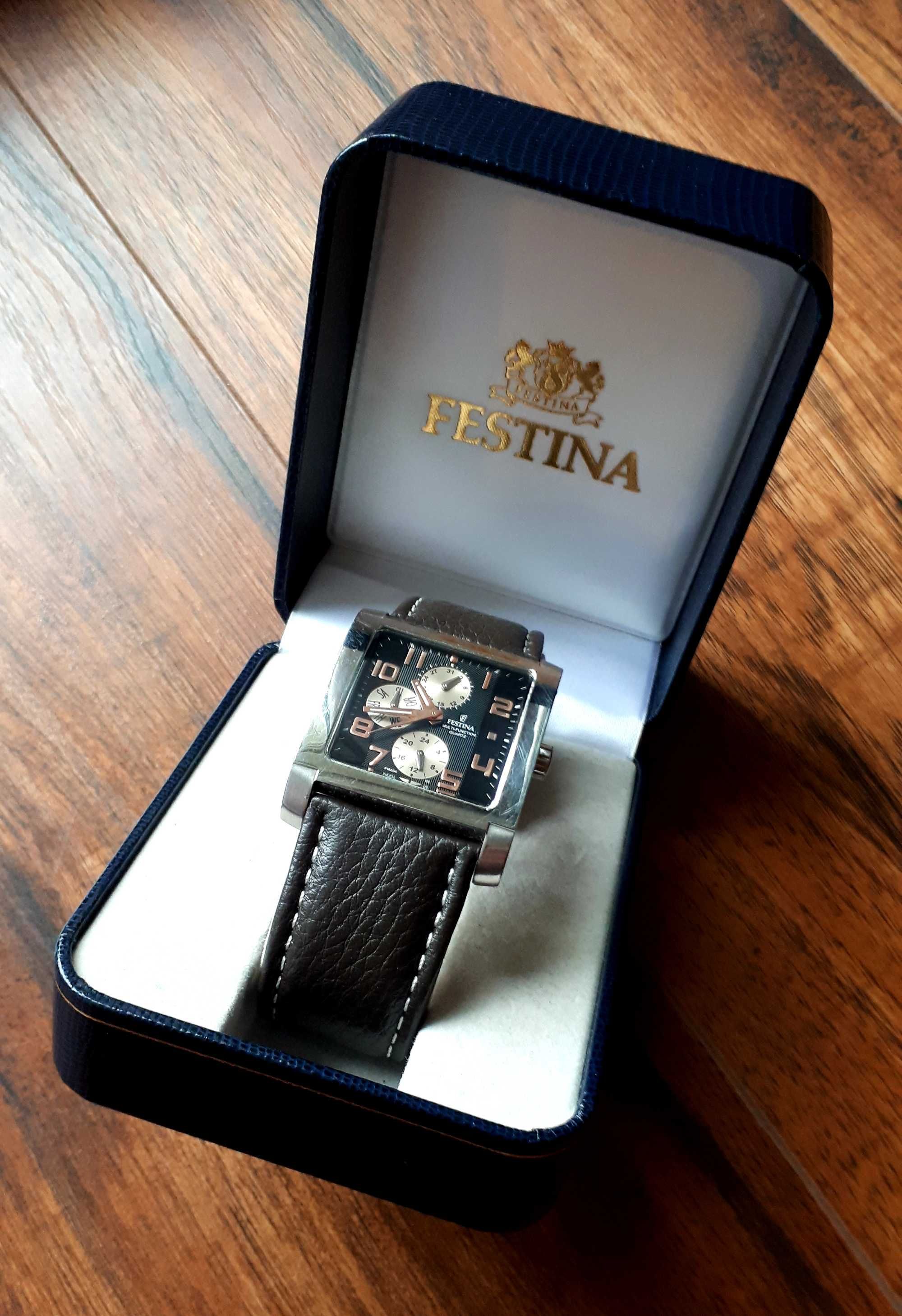 Zegarek męski Festina F 16235 - kostka