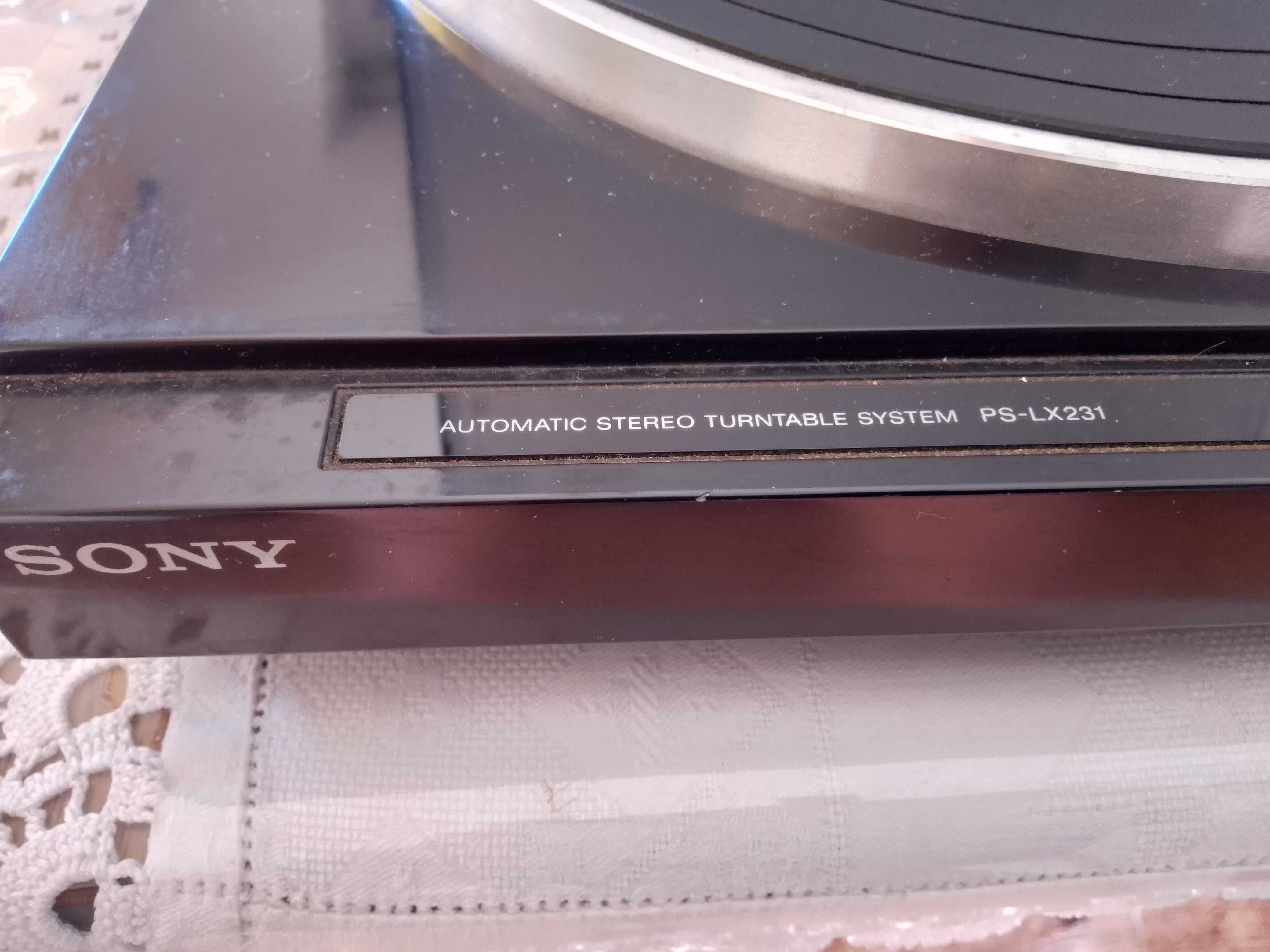 Gira discos Sony PS-LX231