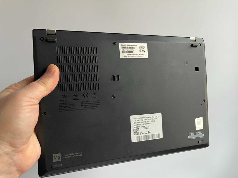 Lenovo ThinkPad X13 Gen 2A Ryzen 7 Pro 5850U 32/512NVME W11P Dotyk FV