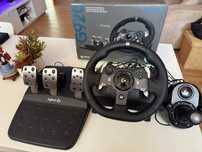 Volante com pedais e shifter Logitech G920 PC/XBOX