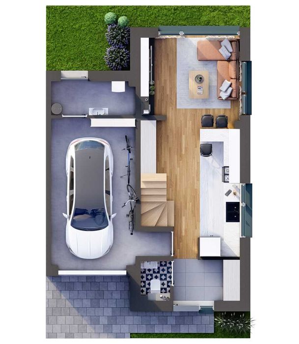 Rodzinny dom szeregowy 104m² | Blisko Warszawy | Zamieszkaj latem 2026