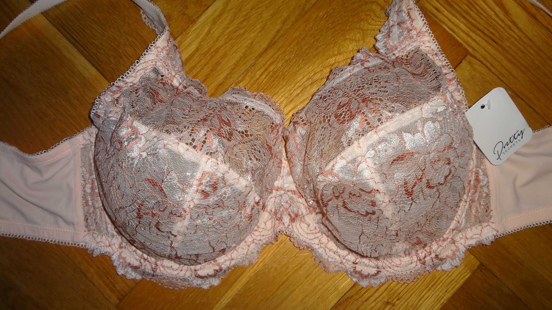 Biustonosz Pretty Secrets ELLA 100E/44D nowy jak freya