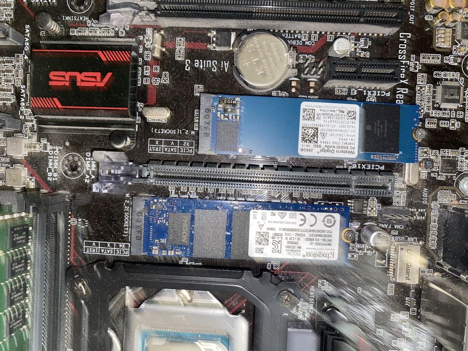 ASUS PRIME B250M-PLUS + i3-7100 + 16Gb DDR4 + SSD 256Gb NV2