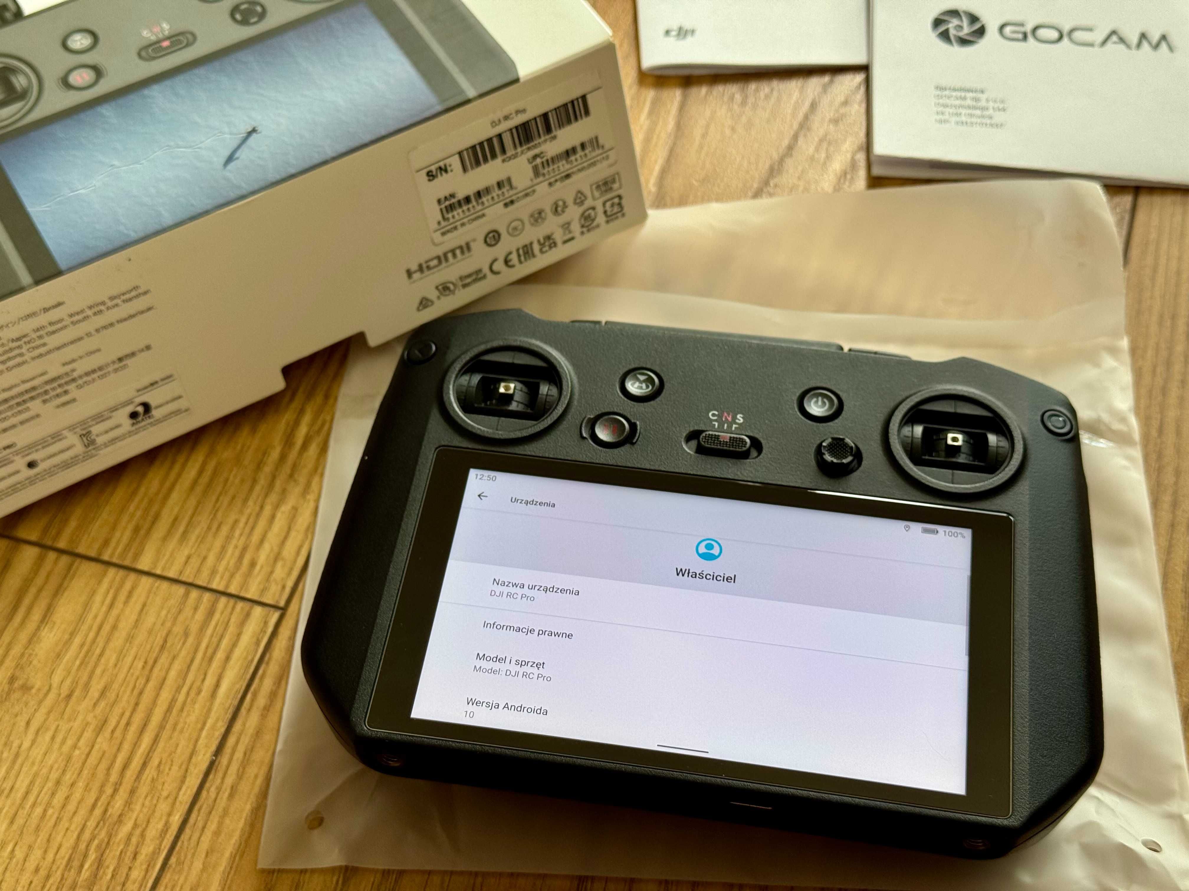 Aparatura DJI RM510 DJI RC PRO kontroler DJI Mavic 3 stan idealny