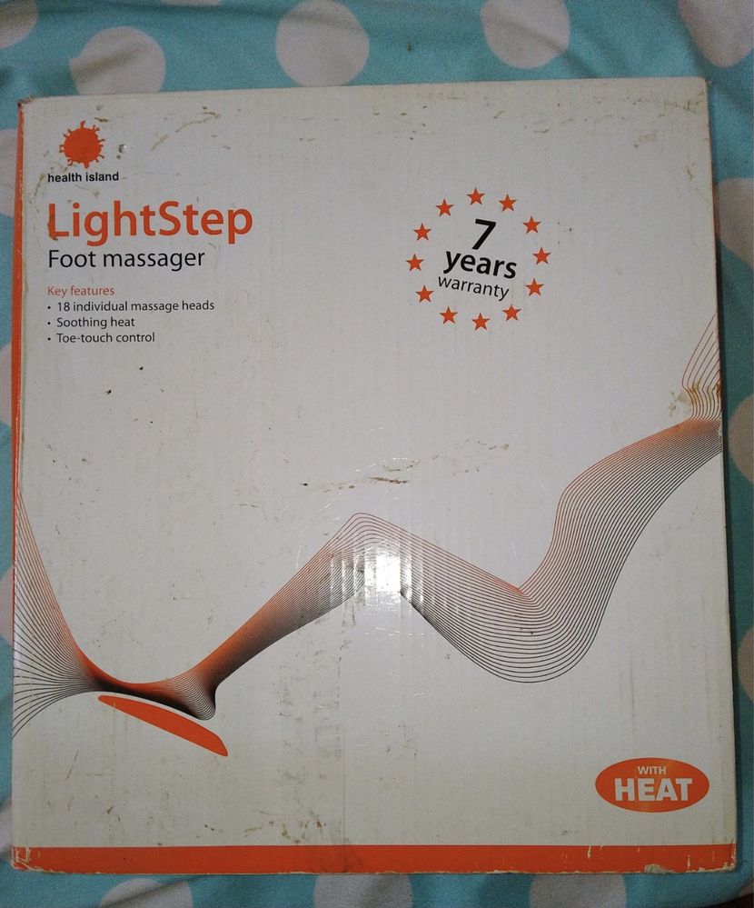 Lightstep massage foot massager массажёр масажор для рук і ніг